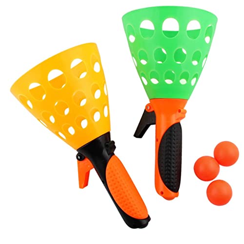 Perfeclan 2pcs Handheld Fangbecher mit 3 Bällen - Fang den Ball - Fangball Ballspiele von Perfeclan