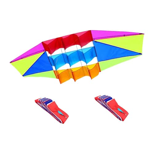 Perfeclan 3D-Drachenspielzeug für Kinder, Spielaktivität, 10 m, Schwänze, Stranddrachen, neuartige Aktivitäten, bunter, weicher Pilotdrachen für Garten, Reisen, von Perfeclan