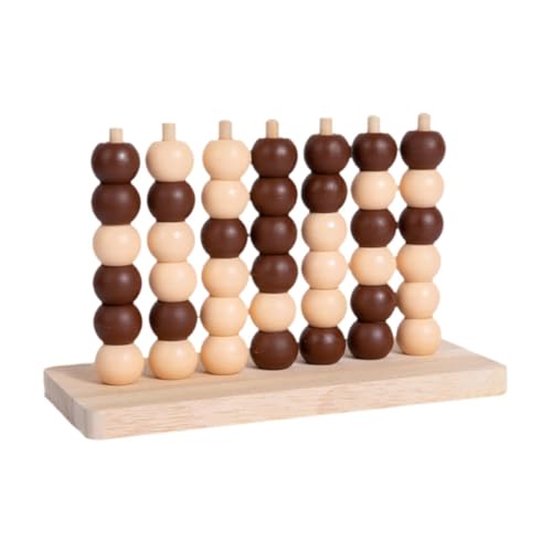 Perfeclan 4 in Einer Reihe Spielset mit Schach, Lernspielzeug, klassisches Strategiebrettspiel für Kinder, Geburtstag, Familienfeier von Perfeclan