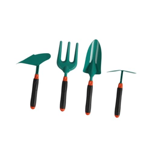 Perfeclan 4PCS Kids Gardening Tools, tat vor, Spielzeug im Freien zu Spielen, Rollenspiele realistischer Mini -Kelle und Gabel für Jungen Mädchen, GrÜn von Perfeclan