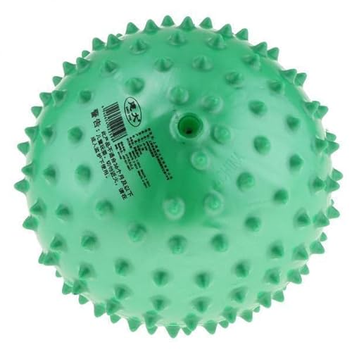 Perfeclan 4X PVC Aufblasbare Noppenball Igelball Massageball Wasserball Stachelball Gymnastikball, Durchmesser: 15 cm von Perfeclan