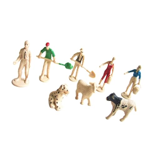 Perfeclan 8 stück Prähistorische Tier Modell Sand Tisch Landschaft Dekoration Pädagogisches Spielzeug Party Favors Desktop Decor Tier Figuren von Perfeclan