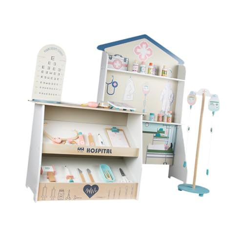 Perfeclan Arztkoffer für, Arztset zum Spielen, Motorik-Spielset aus, Ärzte-Spielset zum Spielen, Station für Jungen und Mädchen im, 23x65x101.5 cm Perfeclan Arztkoffer für, Arztset zum Spielen, Motorik-Spielset aus, Ärzte-Spielset zum Spielen, Station für Jungen und Mädchen im, 23x65x101.5 cm von Perfeclan