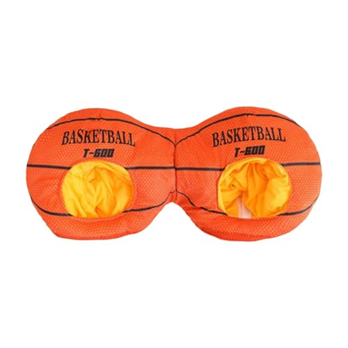 Perfeclan Basketball Kopfbedeckung Hut Sport Ball Form Hut für Bühne Leistung Party Perfeclan Basketball Kopfbedeckung Hut Sport Ball Form Hut für Bühne Leistung Party von Perfeclan