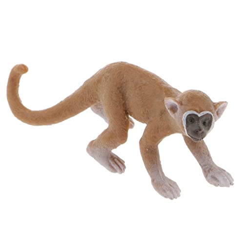 Perfeclan Bauernhoftiere Figur Spielzeugfigur Wildtier Spielfiguren Spielzeug Tier Modell, Eichhörnchen-AFFE, 6,5 x 2 x 3cm von Perfeclan