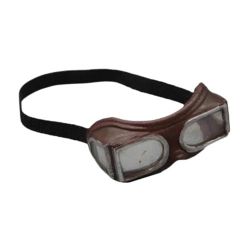 Perfeclan Brille im Maßstab 1:6, Modell, Windbrille, Accessoire, handgefertigt, leicht, Accessoire, Cosplay-Dekor für 12-Zoll-Figuren, Kostüm von Perfeclan