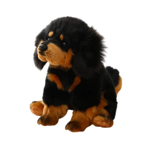 Perfeclan Cartoon Gefüllte Hund Spielzeug Kuscheltiere Lustige Dekoration Schöne Kinder Spielzeug Dekor Sofa Ornamente Umarmt Plüsch Spielzeug für Kinder, Tibetischer Mastiff von Perfeclan