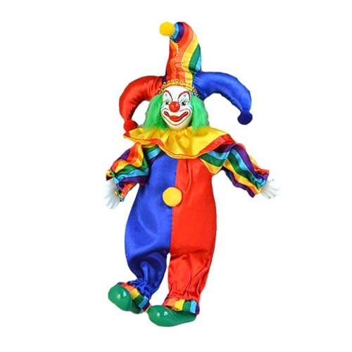 Perfeclan Clown-Puppe, Kinderspielzeug, Dekoration, Ornament-Souvenirs, Schreibtisch-Dekoration, Puppe aus für Weihnachten, Valentinstag, Perfeclan Clown-Puppe, Kinderspielzeug, Dekoration, Ornament-Souvenirs, Schreibtisch-Dekoration, Puppe aus für Weihnachten, Valentinstag, von Perfeclan