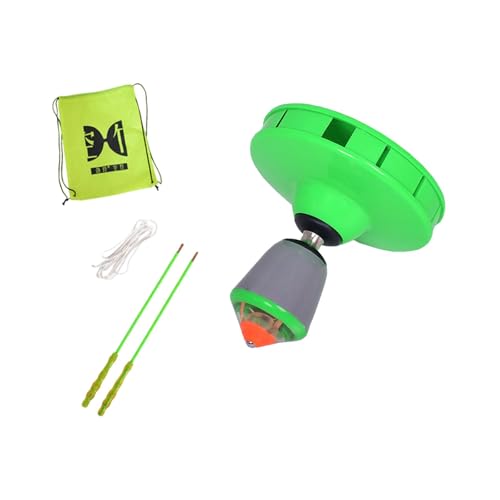 Perfeclan Diabolo-Spielzeug, chinesisches JoJo-Set, tragbar mit Diabolo-Stäben, Diabolo-Ball-Spielzeug, Jonglierspielzeug für Park, Anfänger, Erwachsene, GrÜn von Perfeclan