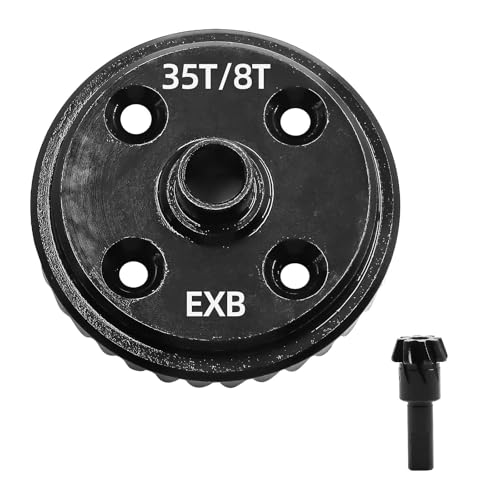 Perfeclan Differential-Stirnradgetriebe, 35T und 8T, legierter, Ersatz für Hochleistungsbeschläge, RC-Auto-Kegelrad, für 1/7 Perfeclan Differential-Stirnradgetriebe, 35T und 8T, legierter, Ersatz für Hochleistungsbeschläge, RC-Auto-Kegelrad, für 1/7 von Perfeclan