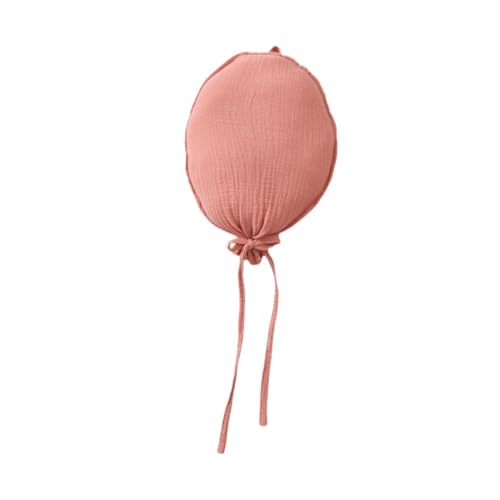 Perfeclan Eine minimalistische Stoffballon-Dekoration, Foto-Requisite, 20,1 x 59,9 cm, zum Fotografieren, leichte 3D-Wandaufhängung, Rosa von Perfeclan