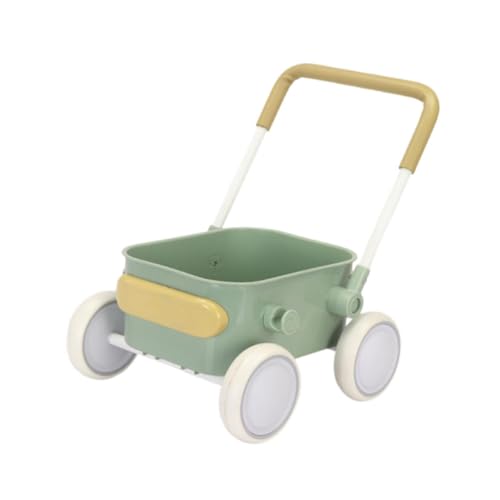 Perfeclan Einkaufswagen für Kinder, Supermarktwagen, Lernentwicklung, Babytrolley, Einkaufswagen, Spielzeug für Kleinkinder, Baby, Kindergeschenk, GrÜn von Perfeclan