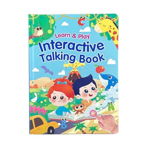 Perfeclan Englische Wörter, Soundbuch, Wortschatzaufbau, frühes Lernen, pädagogisches Spielzeug, interaktives Hörbuch für von 2–6 Jahren Perfeclan Englische Wörter, Soundbuch, Wortschatzaufbau, frühes Lernen, pädagogisches Spielzeug, interaktives Hörbuch für von 2–6 Jahren von Perfeclan