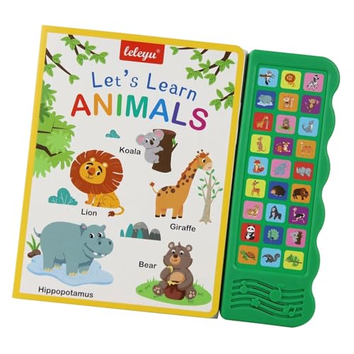 Perfeclan Englische Wörter Soundbuch Lernen Erste Wörter Vorschulkinder Spielzeug Sprachentwicklung Pädagogisches Hörbuch Wortschatz Lernen, Wilde Tiere Perfeclan Englische Wörter Soundbuch Lernen Erste Wörter Vorschulkinder Spielzeug Sprachentwicklung Pädagogisches Hörbuch Wortschatz Lernen, Wilde Tiere von Perfeclan