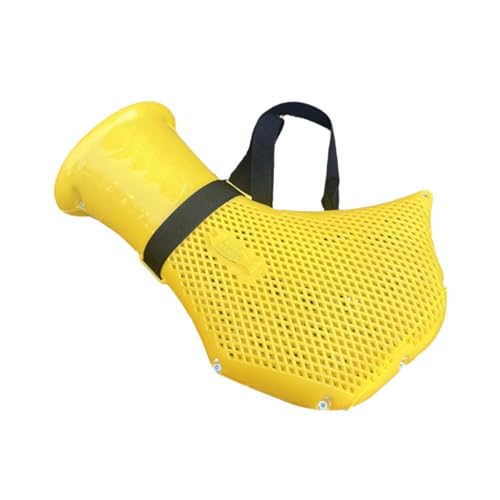 Perfeclan Fischkorb-Aufbewahrung mit Gurt, Reise-Mehrzweck-Angelzubehör, Fischköder-Eimer für Elritze, Aal, Gartengeräte, gefangen, Gelb Perfeclan Fischkorb-Aufbewahrung mit Gurt, Reise-Mehrzweck-Angelzubehör, Fischköder-Eimer für Elritze, Aal, Gartengeräte, gefangen, Gelb von Perfeclan