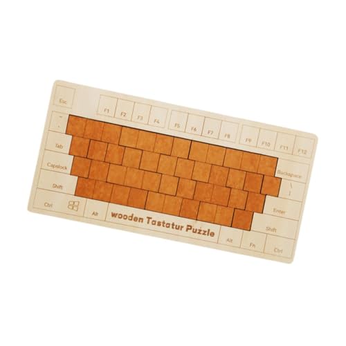 Perfeclan Holzpuzzles für Kleinkinder, Kleinkinderpuzzles, geometrische Blöcke, Lernspielzeug, Farbformpuzzle für Mädchen im Alter von 3–4 Jahren, von Perfeclan