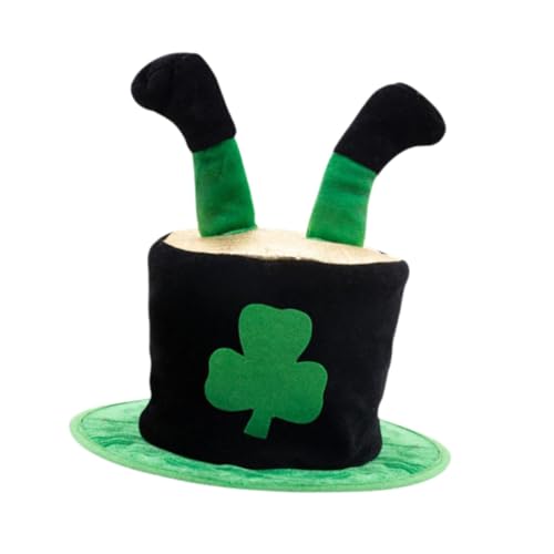 Perfeclan Hut für den St. Patrick's Day, Kopfbedeckung, Zylinderhut für Partygeschenke, Feiertage, Karneval, Festival von Perfeclan