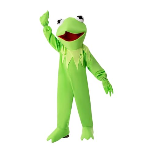 Perfeclan Kinder Frosch Kostüm Animal Cosplay Outfit für Halloween Dress Up Performance, L von Perfeclan