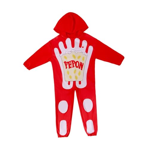 Perfeclan Kinder Halloween Kostüm komfortabler Cosplay -Anzug für Themenparty Carnival Holiday, XL von Perfeclan