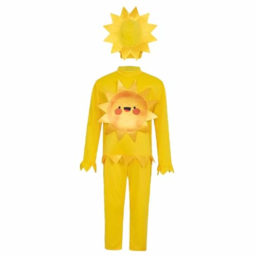 Perfeclan Kinder-Sonnenkostüm, niedliches Kinder-Cosplay für eine Rollenspiel-Themenparty, L Perfeclan Kinder-Sonnenkostüm, niedliches Kinder-Cosplay für eine Rollenspiel-Themenparty, L von Perfeclan