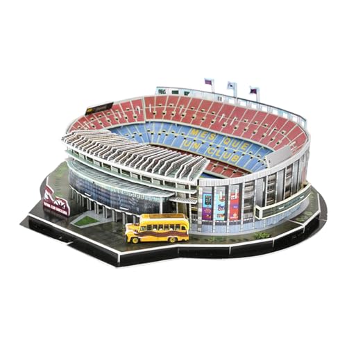 Perfeclan Klassisches Fußballstadion-Puzzle, 3D-Puzzle, Austragungsorte von Fußballvereinen, Fußballstadion-Souvenir, Geschenk, Kleiner Bausatz für Jungen ab 7 Perfeclan Klassisches Fußballstadion-Puzzle, 3D-Puzzle, Austragungsorte von Fußballvereinen, Fußballstadion-Souvenir, Geschenk, Kleiner Bausatz für Jungen ab 7 von Perfeclan