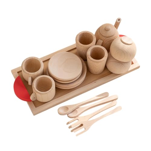 Perfeclan Kleinkinder Nachmittag so tun, als Spielen Küchenspielzeug Spiele Rollenspiele Tee Set Play Kitchen Accessoires für Kinder von Perfeclan