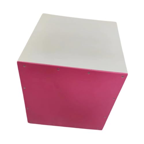 Perfeclan Kleinkinder Schlaginstrument Holz Schlaginstrumente Box Trommel Lernspielzeug Frühes Lernspielzeug für Babys im Vorschulalter, Rosa von Perfeclan