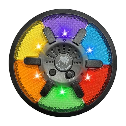 Perfeclan Lernspiel-Maschine mit Lichtern, Denksportaufgabe, lustiges Farbauswendiglernen für Kleinkinder, und Erwachsene Perfeclan Lernspiel-Maschine mit Lichtern, Denksportaufgabe, lustiges Farbauswendiglernen für Kleinkinder, und Erwachsene von Perfeclan