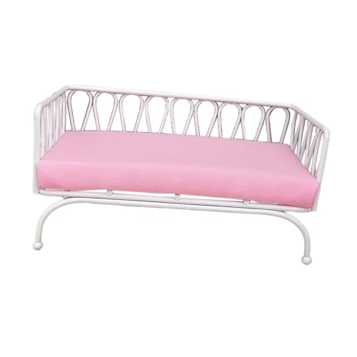 Perfeclan MiniaturSofa, PuppenhausCouch, Maßstab 1/12, RollenspielPuppensofa, DIYSzene, nordische Dekoration, Ornament, Stuhl, Lounge, Weiß Perfeclan MiniaturSofa, PuppenhausCouch, Maßstab 1/12, RollenspielPuppensofa, DIYSzene, nordische Dekoration, Ornament, Stuhl, Lounge, Weiß von Perfeclan