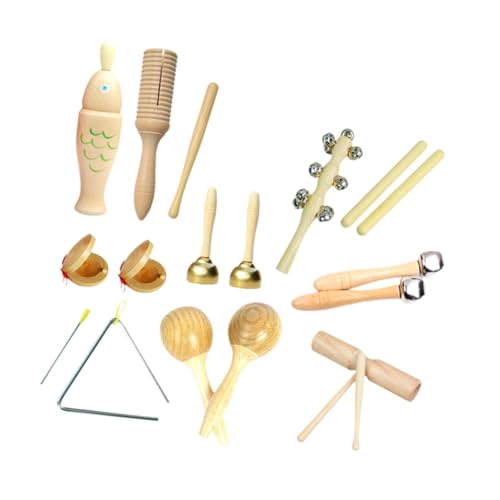 Perfeclan Musikinstrumente-Set für Kleinkinder, frühes Lernen, Musikspielzeug, Aufklärung, pädagogisches Musikspielzeug als Geschenk für Kinder, Jungen und, Style F von Perfeclan