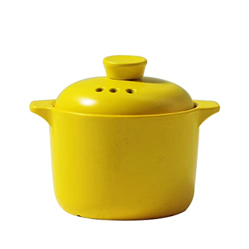 Perfeclan Niedlicher Puppenhaus Suppentopf, Geburtstagsgeschenk, Puppenhausdekoration, Miniaturzubehör, Legierung, Exquisiter Kleiner Schmortopf für 1:6 1:12 Pu, Gelb Perfeclan Niedlicher Puppenhaus Suppentopf, Geburtstagsgeschenk, Puppenhausdekoration, Miniaturzubehör, Legierung, Exquisiter Kleiner Schmortopf für 1:6 1:12 Pu, Gelb von Perfeclan