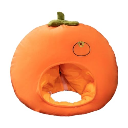 Perfeclan Persimmon Plüschhut Damen Cartoon Lustige Neuheit Hut für Party Halloween Festival Perfeclan Persimmon Plüschhut Damen Cartoon Lustige Neuheit Hut für Party Halloween Festival von Perfeclan