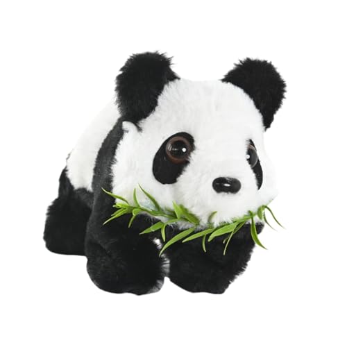 Perfeclan Plüsch Panda Spielzeug, Stofftier, Plüsch musikalisches Geschenk, süßes interaktives Spiel Elektrisches Panda -Spielzeug für Kinder Jungen Mädchen von Perfeclan