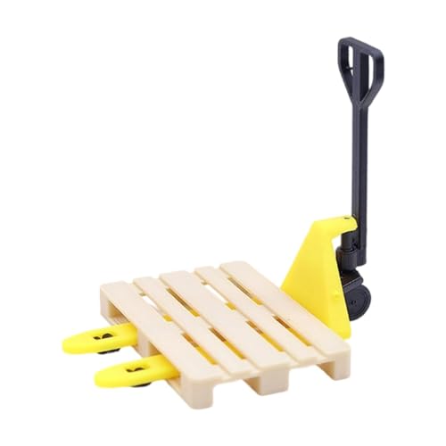 Perfeclan Puppenhaus-Miniatur-Gabelstapler mit Palette, Maßstab 1:12, Bastel- und Spielprojekte, Zubehör, Konstruktionswerkzeuge für den Sandtisch im Freien Perfeclan Puppenhaus-Miniatur-Gabelstapler mit Palette, Maßstab 1:12, Bastel- und Spielprojekte, Zubehör, Konstruktionswerkzeuge für den Sandtisch im Freien von Perfeclan