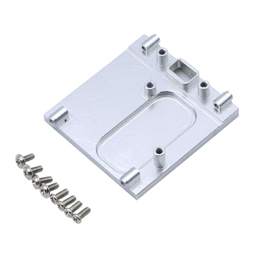 Perfeclan RC-Auto-Motorhalterung, Basis, Motorhalterung, Sitzhalter, DIY, modifizierte Ersatzteile, Zubehör, Upgrade-Teil für MN99S 1/12 RC-Truck, Silber Perfeclan RC-Auto-Motorhalterung, Basis, Motorhalterung, Sitzhalter, DIY, modifizierte Ersatzteile, Zubehör, Upgrade-Teil für MN99S 1/12 RC-Truck, Silber von Perfeclan