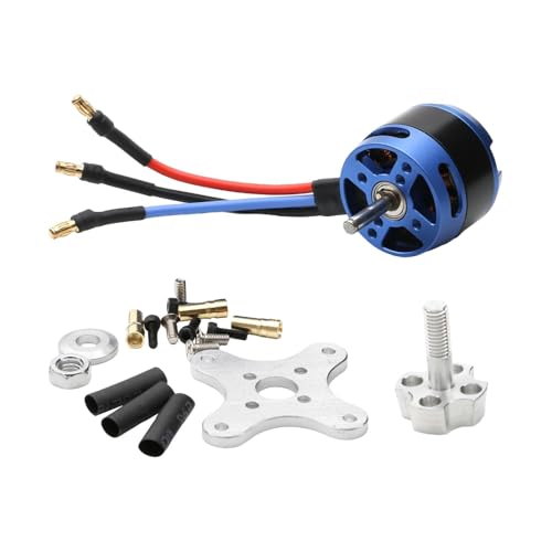 Perfeclan RC-Bürstenloser Motor, 3530, 1100 kV, professionell, für DIY-RC-Flugzeuge, RC-Flugzeuge, DIY-modifiziertes Zubehör von Perfeclan