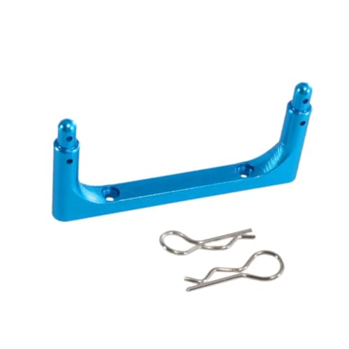 Perfeclan RC Car Front Body Säule RC -Auto -Upgrade Accessoires Aluminiumlegierung RC -Autoersatz für 14301 14303 14302 1/14 RC Car, Blau von Perfeclan