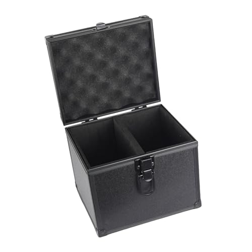 Perfeclan Sammelkarten-Aufbewahrungsbox, Sammelhalter, ausgekleidet mit Schwamm, tragbarer Spielkarten-Organizer, Karten-Aufbewahrungsbox für Standardkarten, 19.8 cm X 16.8 cm X von Perfeclan