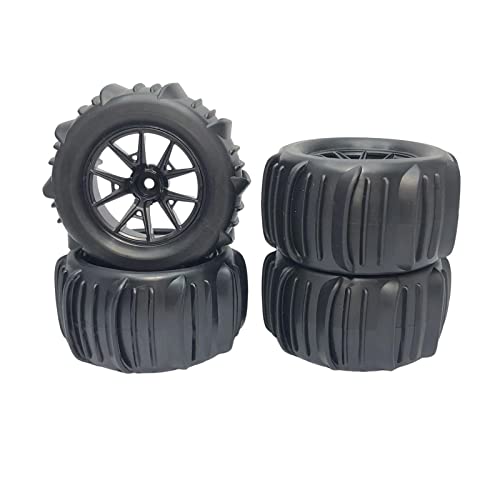 Perfeclan Sand Snow Desert Tire Desert Wheels mit Paddelreifen für 144001 124019 12428 104001 1//14 1/16 RC Buggy Truck DIY Modifikation von Perfeclan