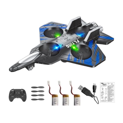 Perfeclan Schaum-Fernbedienungsflugzeug, Kinder-RC-Flugzeug, Basteln, beleuchtetes Dekor, Kampfflugzeug, Spielzeug, Spielzeug für Geschenk, Kindertag, Blau Perfeclan Schaum-Fernbedienungsflugzeug, Kinder-RC-Flugzeug, Basteln, beleuchtetes Dekor, Kampfflugzeug, Spielzeug, Spielzeug für Geschenk, Kindertag, Blau von Perfeclan