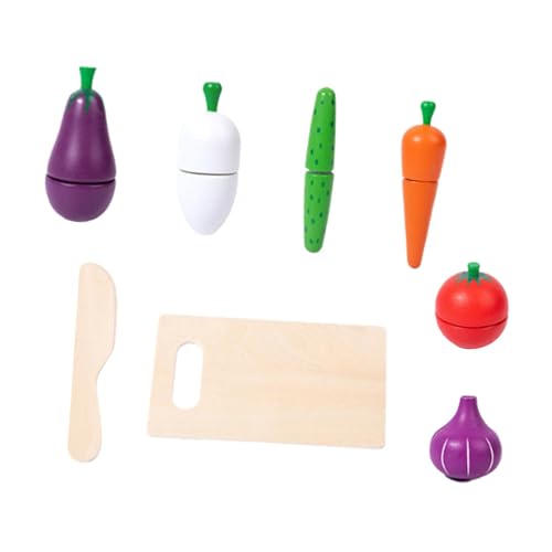 Perfeclan Schneidespiel-Lebensmittelspielzeug, Rollenspiel, Geburtstagsgeschenke, Lernspielzeug, Farbsortierset für Vorschulkinder, Gemüse Perfeclan Schneidespiel-Lebensmittelspielzeug, Rollenspiel, Geburtstagsgeschenke, Lernspielzeug, Farbsortierset für Vorschulkinder, Gemüse von Perfeclan