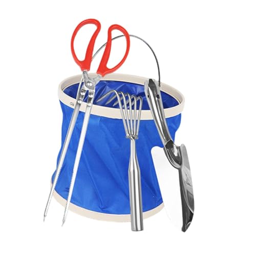 Perfeclan Strandeimer, Strandspielzeug, strapazierfähig, Outdoor-Aktivitäten, Sommeraktivitäten, tragbar, Angeln, Sandspielzeug, Waschbecken, 4 Satz Perfeclan Strandeimer, Strandspielzeug, strapazierfähig, Outdoor-Aktivitäten, Sommeraktivitäten, tragbar, Angeln, Sandspielzeug, Waschbecken, 4 Satz von Perfeclan