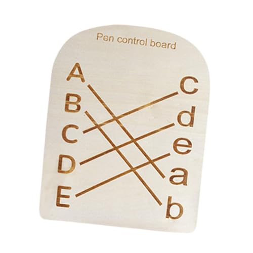 Perfeclan Übungstafel, Holz-Zeichentafel mit Stift, frühes Lernspielzeug, Kinder-Lernspielzeug, Schreibübungstafel für Kinder ab 3 Jahren, Style A von Perfeclan