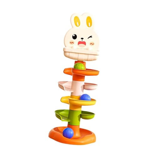 perfeclan Ball-Drop- und Rollturm-Spielzeug, Drop- und Ball-Ramp-Spielzeug, Ball-Aktivitätsspielzeug für Kinder, 5 Schichten von Perfeclan