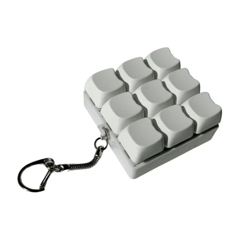 perfeclan Dekompressionstaste Robuster Spaß mit interaktivem Sound Geschenke für Erwachsene Multifunktionaler Schlüsselanhänger , 9 Tastaturen perfeclan Dekompressionstaste Robuster Spaß mit interaktivem Sound Geschenke für Erwachsene Multifunktionaler Schlüsselanhänger , 9 Tastaturen von Perfeclan