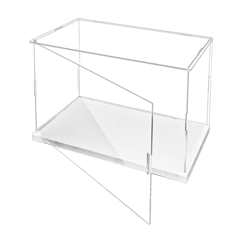 Perfeclan 1 Acryl-Vitrine, transparenter Organizer mit Tür, große staubdichte Schaukästen für Modellfiguren, Sammlerstücke, Spielzeug, Bausteine, 25 cm x 15 cm x 15 cm Perfeclan 1 Acryl-Vitrine, transparenter Organizer mit Tür, große staubdichte Schaukästen für Modellfiguren, Sammlerstücke, Spielzeug, Bausteine, 25 cm x 15 cm x 15 cm von Perfeclan