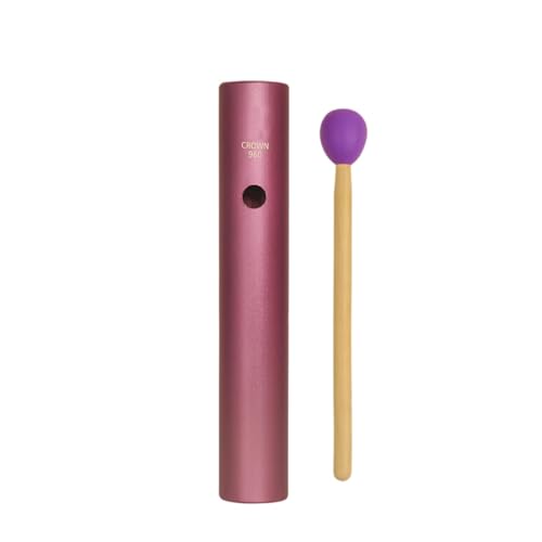 perfeclan Wah Tube Early Education Percussion Tube Band Begleitung Professionelle Party Tragbares Musikinstrument Guiro Instrument , Lila von Perfeclan