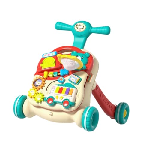 Perfeclan und Activity Center Walking Assistent Interaktives Musikspielzeug Push Walking Toy für Säuglinge Jungen und Mädchen von Perfeclan