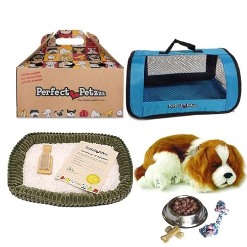 Perfect Petzzz Cavalier King Charles + Blue Tote Transportbox und Zubehör von Perfect Petzzz