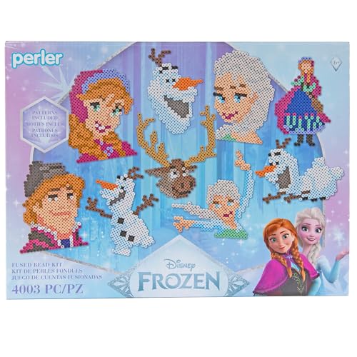 Perler 80-57286 Disney's Frozen Fused Bead Bastelset mit 10 Projekten, mehrfarbig, 4003 Teile Perler 80-57286 Disney's Frozen Fused Bead Bastelset mit 10 Projekten, mehrfarbig, 4003 Teile von Perler
